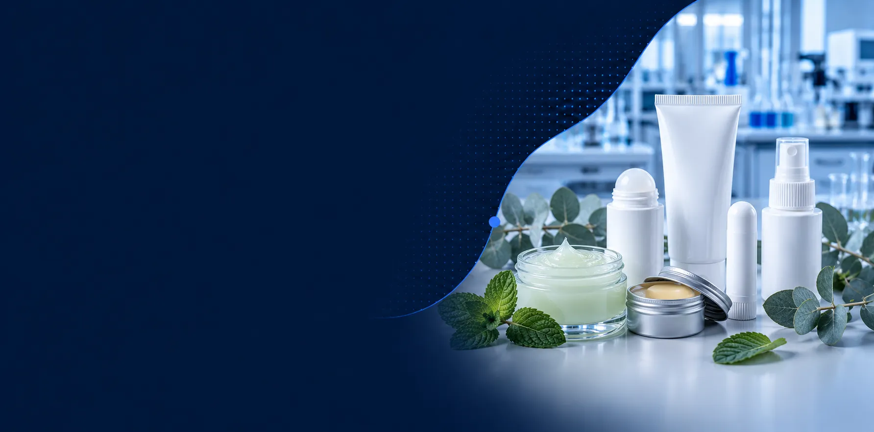 Balms, rubs, roll-ons and gels manufactured for private-label brands